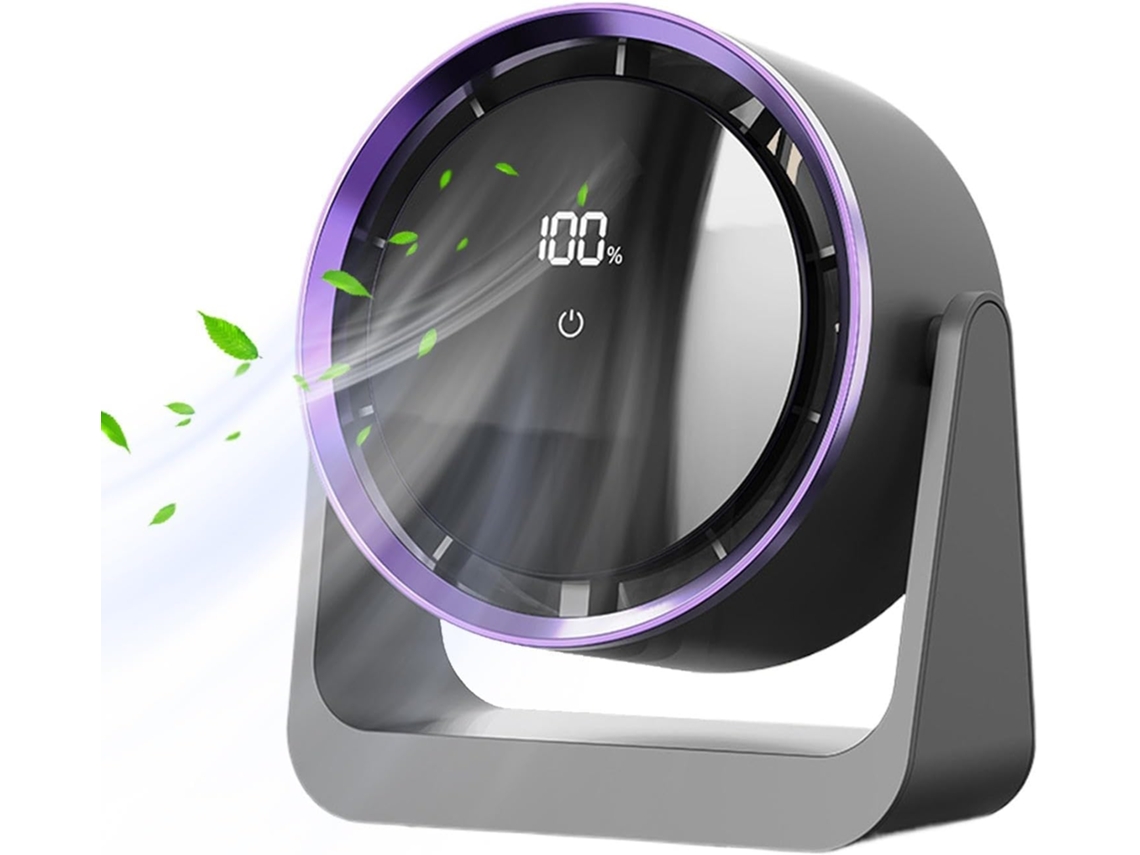 Ventilador Com Clipe, Recarregável, Pequeno E Divertido.