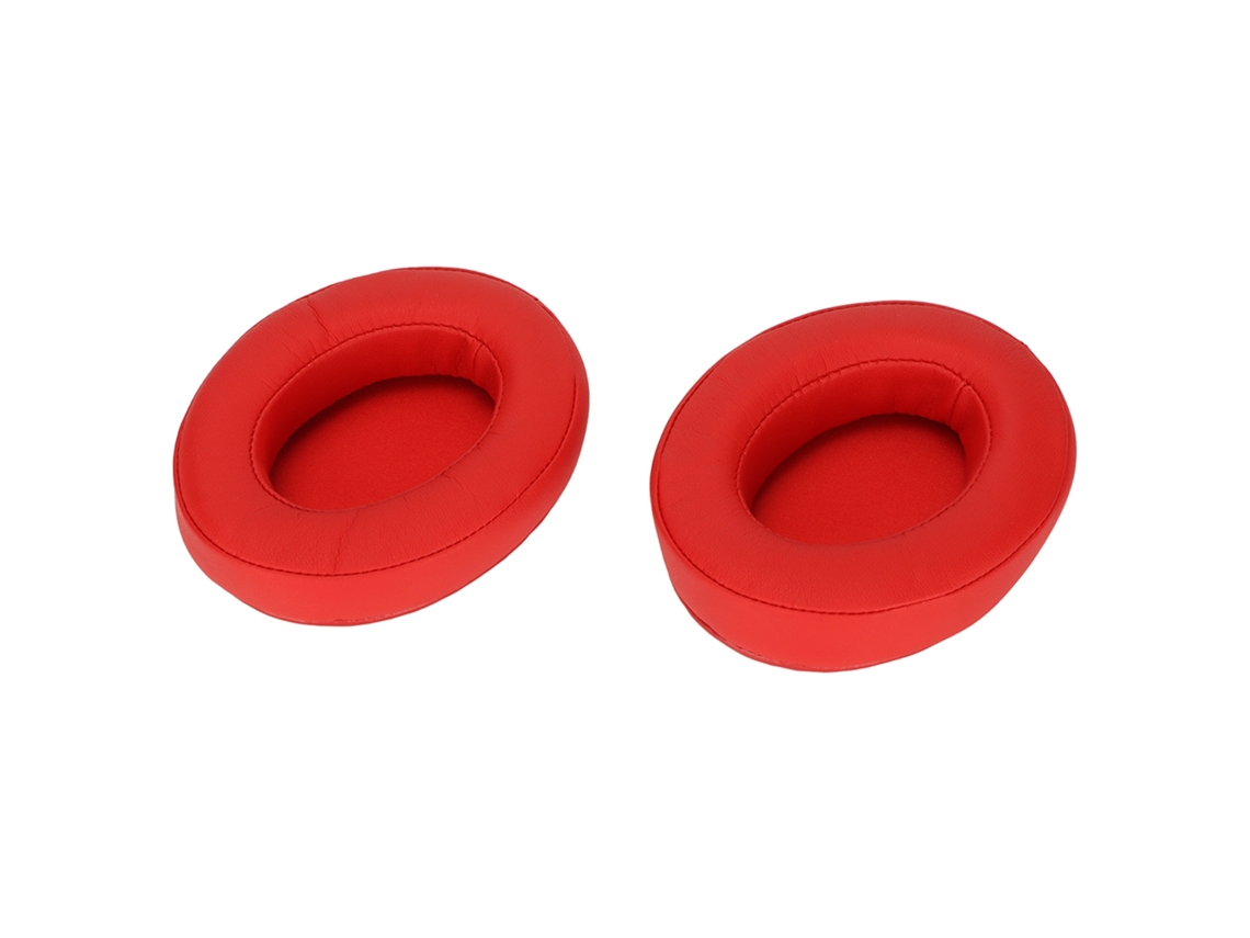 Pads Mali de Ouvido para Fones Brainwavz Hm5 com Isolamento de Ruído Vermelho