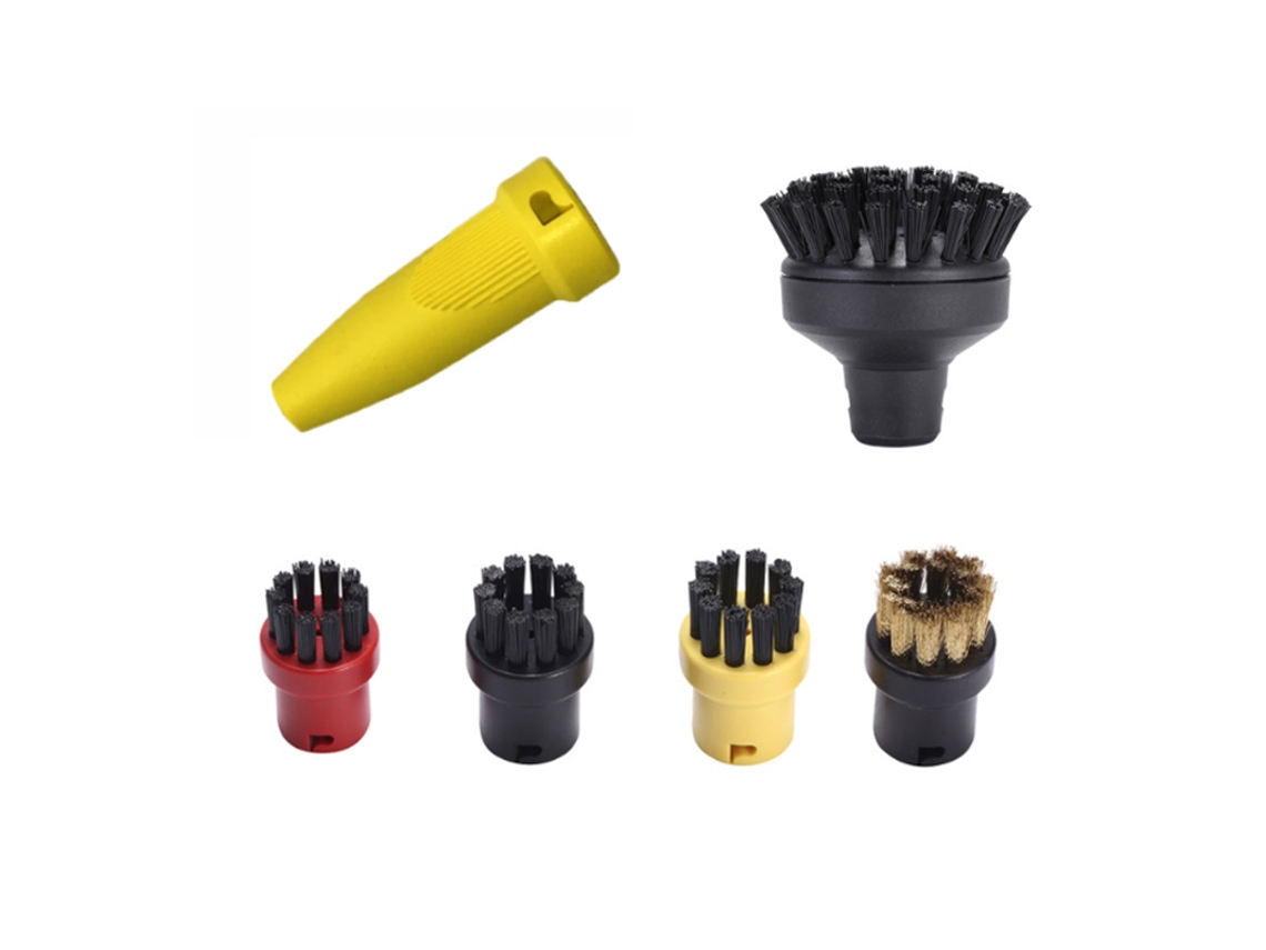Acessório para Aspiradores KARCHER 1 Conjunto Sprinkler Bico Poderoso Sc Series Sc1Sc2Sc3Sc4Sc5 Vapor LimpezaEscova Redonda
