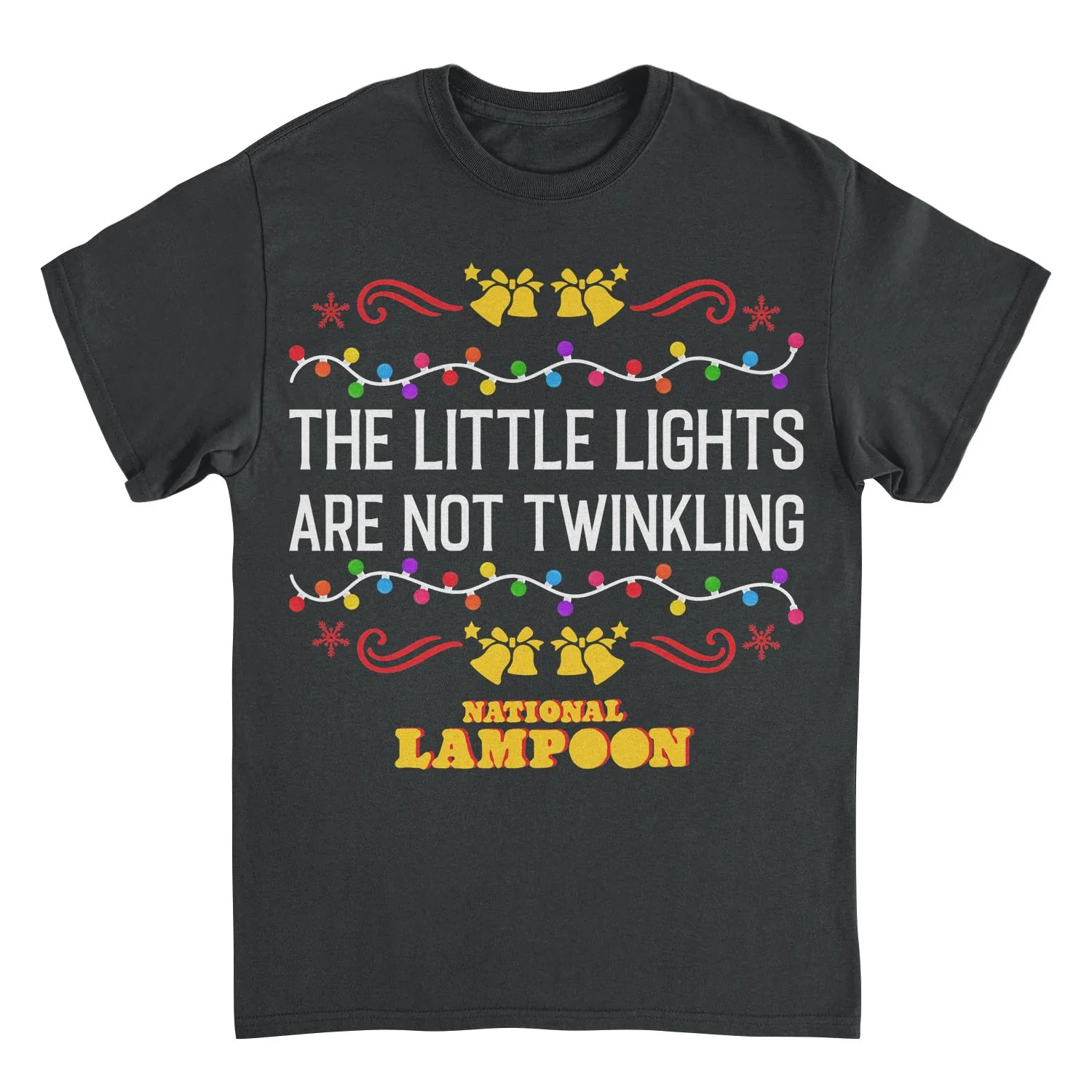 Rockinstone National Lampoon's Christmas Vacation Little Lights T-shirt Size:l