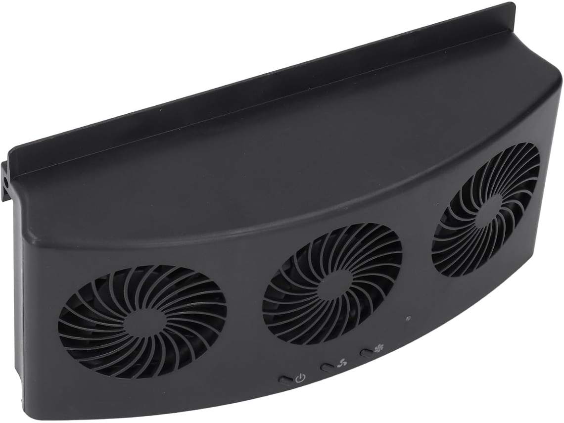 Ventilador Veicular Alimentado Por Usb, Design Durável Para Circulação De Ar Em Veículos Climas Quentes, 1 Unidade