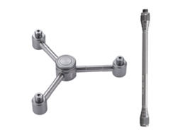 Adaptador de botijão de gás para camping 1 para 4 conector com vara de extensão para lâmpadas a gás ao ar livre S/MARCA