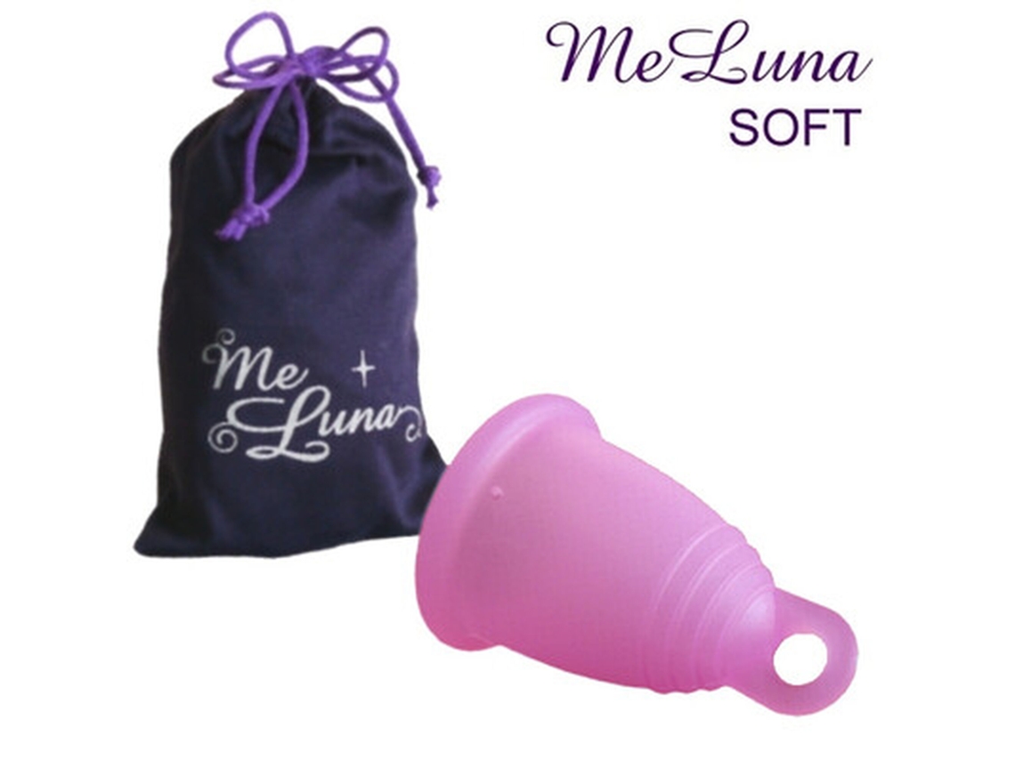 Copo Menstrual Soft Rosa Tamanho S