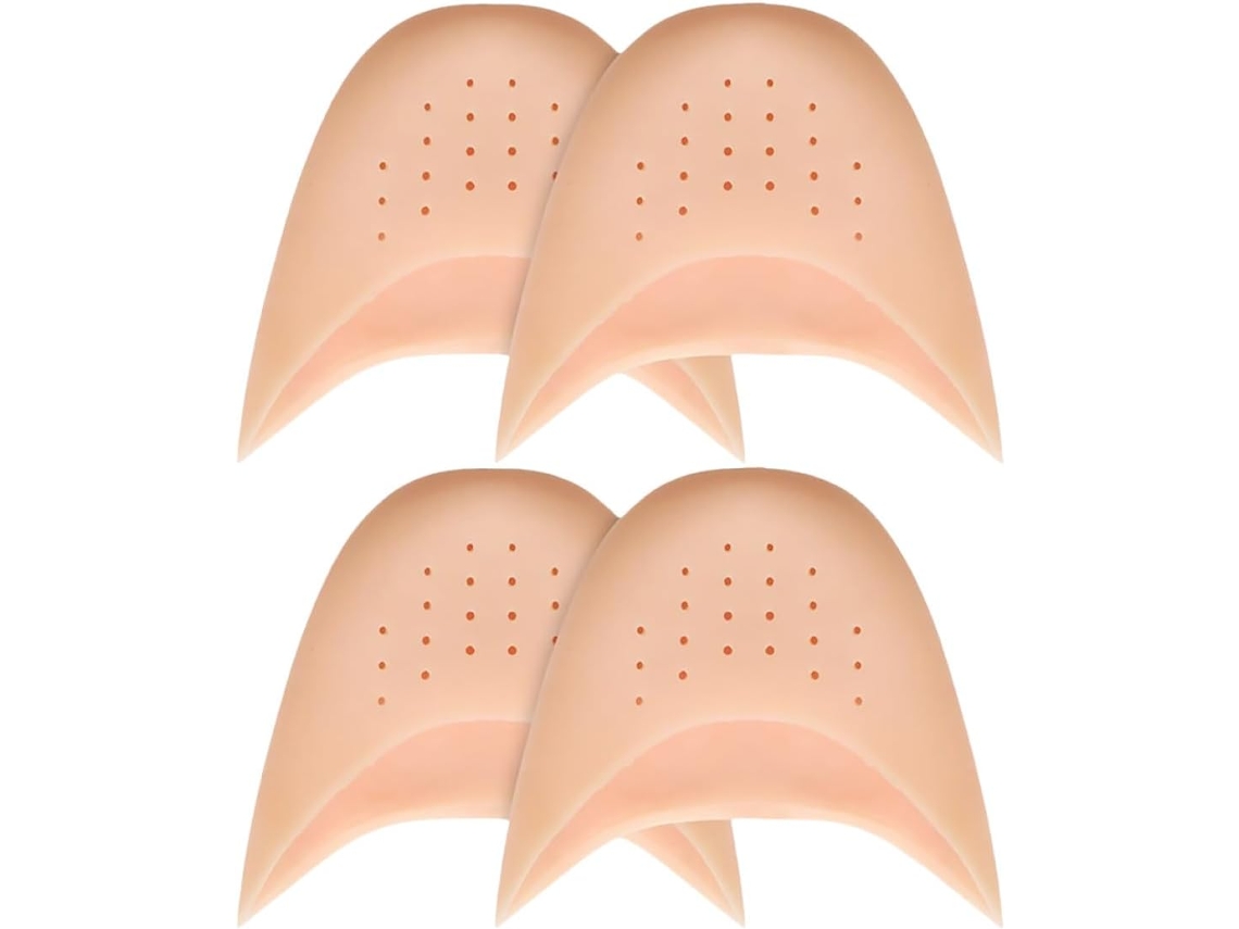Protetores De Silicone Para Dedos Em Sapatos Femininos, 4 Unidades Para Sapatilhas De Balé E Salto Alto, Proteção