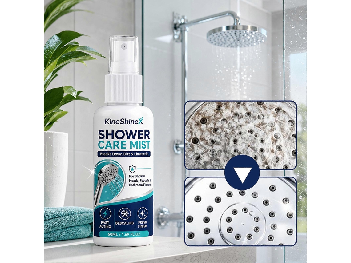 Removedor Universal Para Chuveiro E Torneiras 50ml Desentope Duchas E Bicos