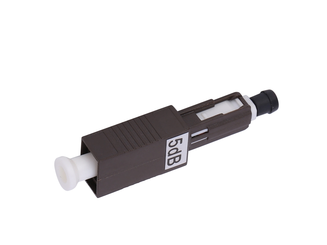 Adaptador De Flange Atenuador De Fibra Óptica Mu/upc-5dbmu Modo Único 1310-1550nm