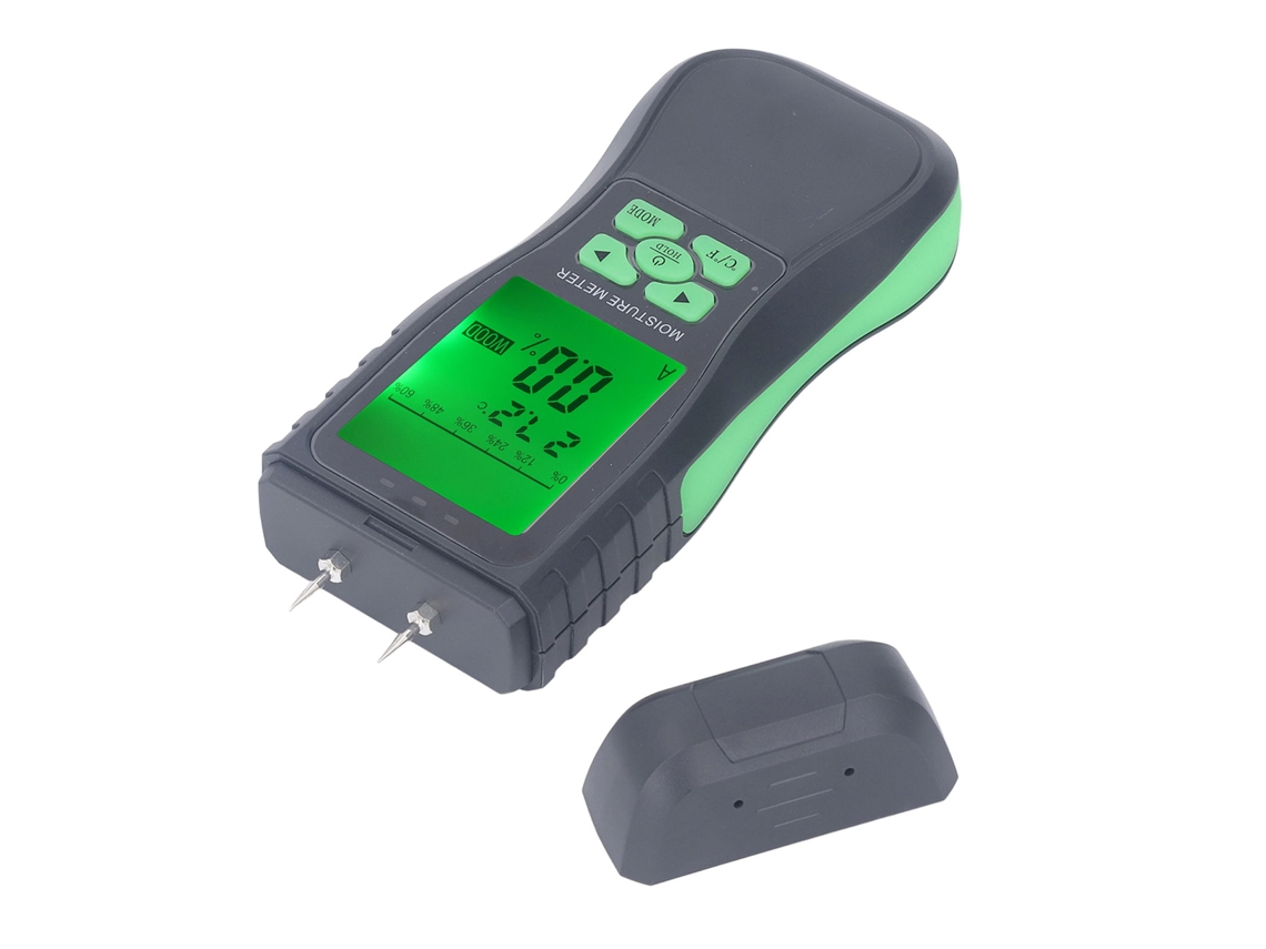 Medidor de Umidade Digital YURU para Madeira com Sensor Pin Type Hy16b
