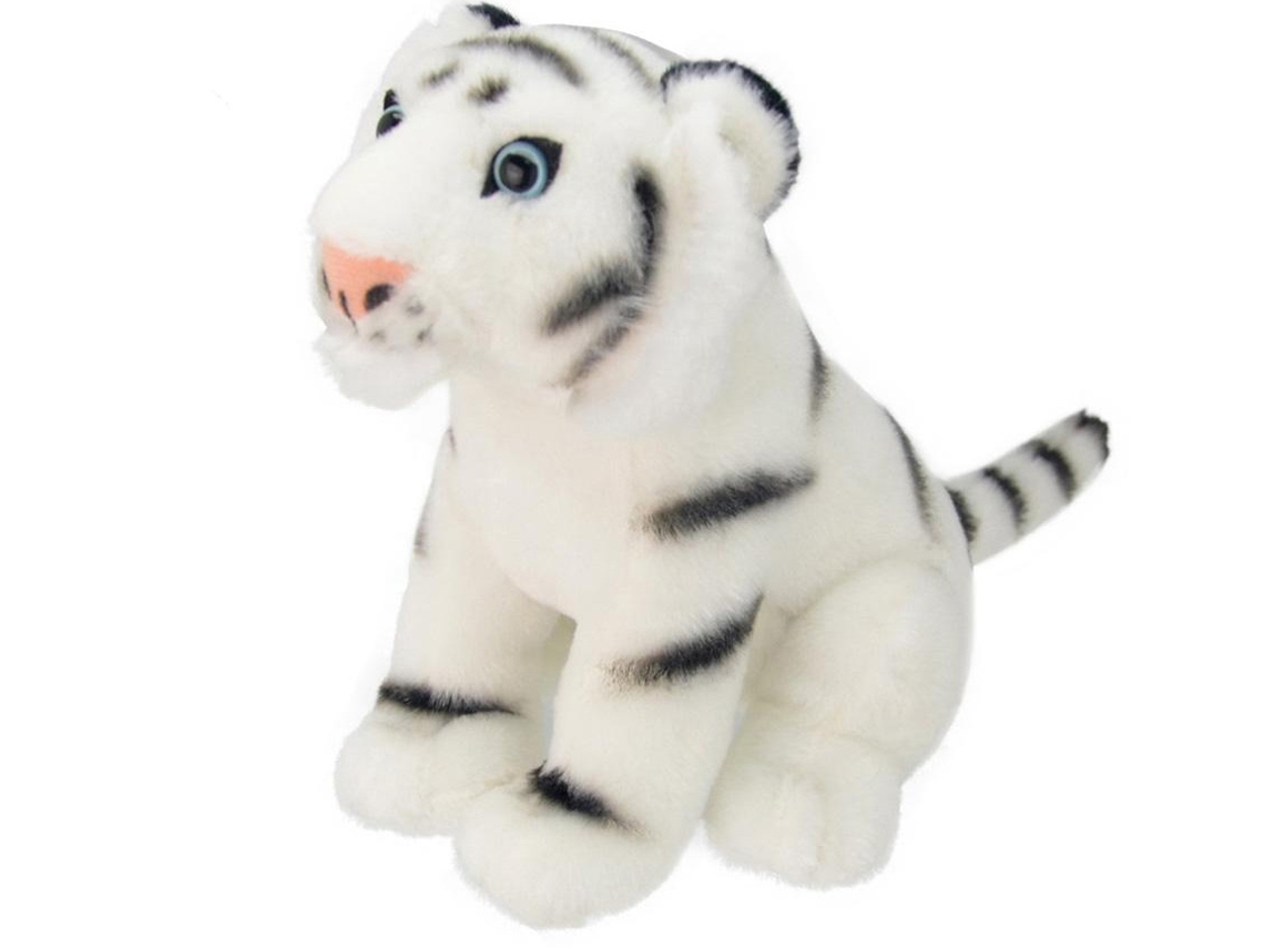 Peluche WILD PLANET Tigre Branco (16 x 14 x 19 cm Poliéster