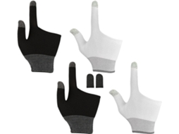 Conjunto De 3 Capas Protetoras Para Tela Sensível Ao Toque Sewroro Jogos Em Dispositivos Móveis, Com Pontas De Grafeno
