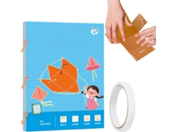 Livro Educativo Para Aprender Geometria 3d Com Cordão, De Aprendizagem De Sólidos 9/12/15 Dimensões,