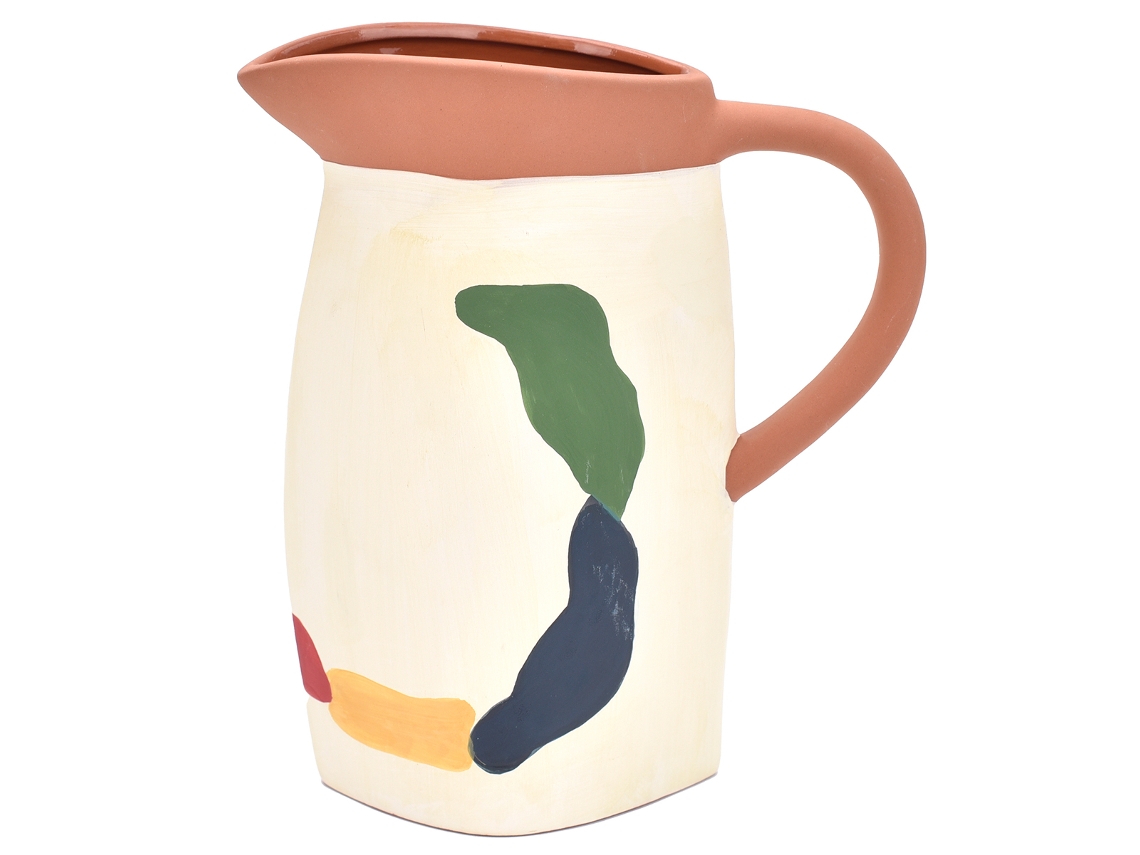 ORIGEN Home Decor - Vaso Decorativo Castanho - 21x10x18 cm