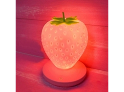Luz Noturna Usb Em Formato De Morango Aquaforge