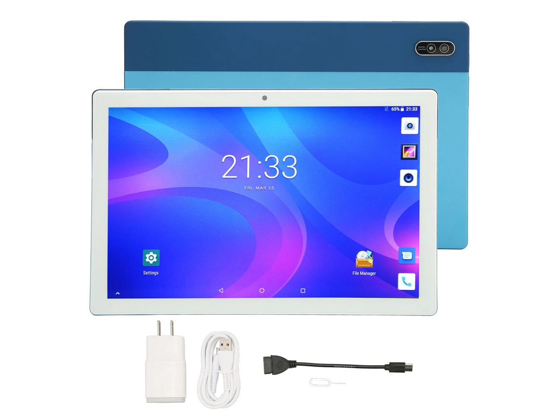 Tablet Azul De 10 Polegadas Com Octa Core, 8gb/256gb, Android 11 Other