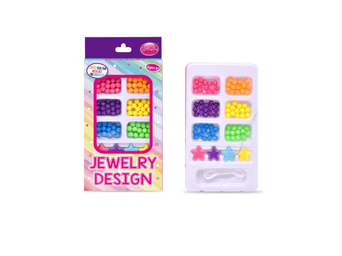 Pulseira de Miçangas Diy com LAXISCREED, Perfeito Presente para Crianças Criativas