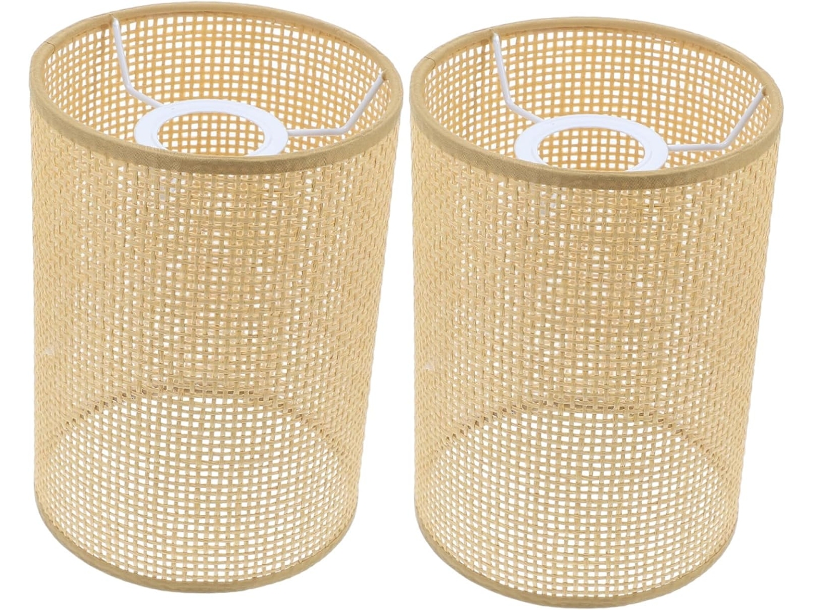 Abajur De Metal Resistente Com Estrutura Estável, Conjunto De 2 Unidades Para Luminárias.