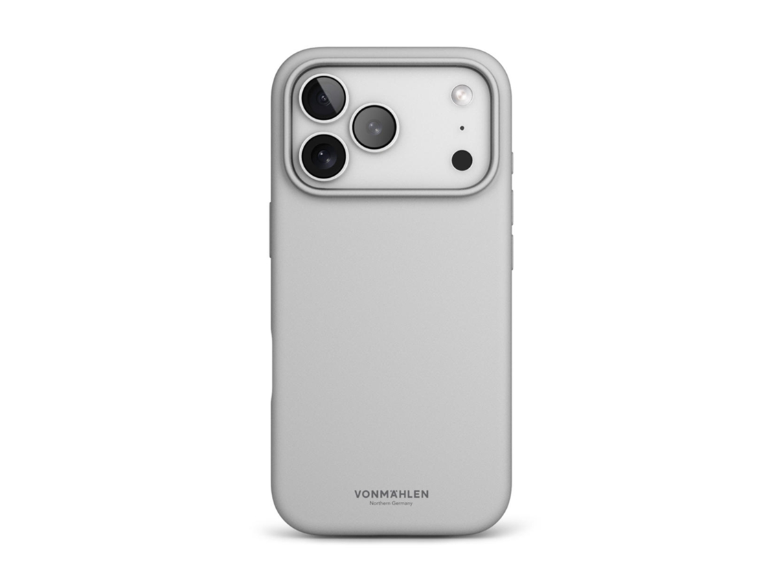 Capa VONMÄHLEN MagSafe Silicone para iPhone 17 Pro Max (Cinzento)