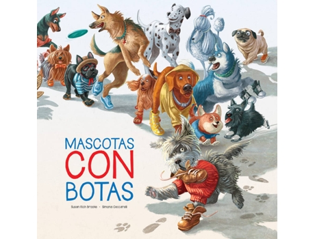 Livro Mascotas Con Botas de Susan Rich Brooke (Espanhol)