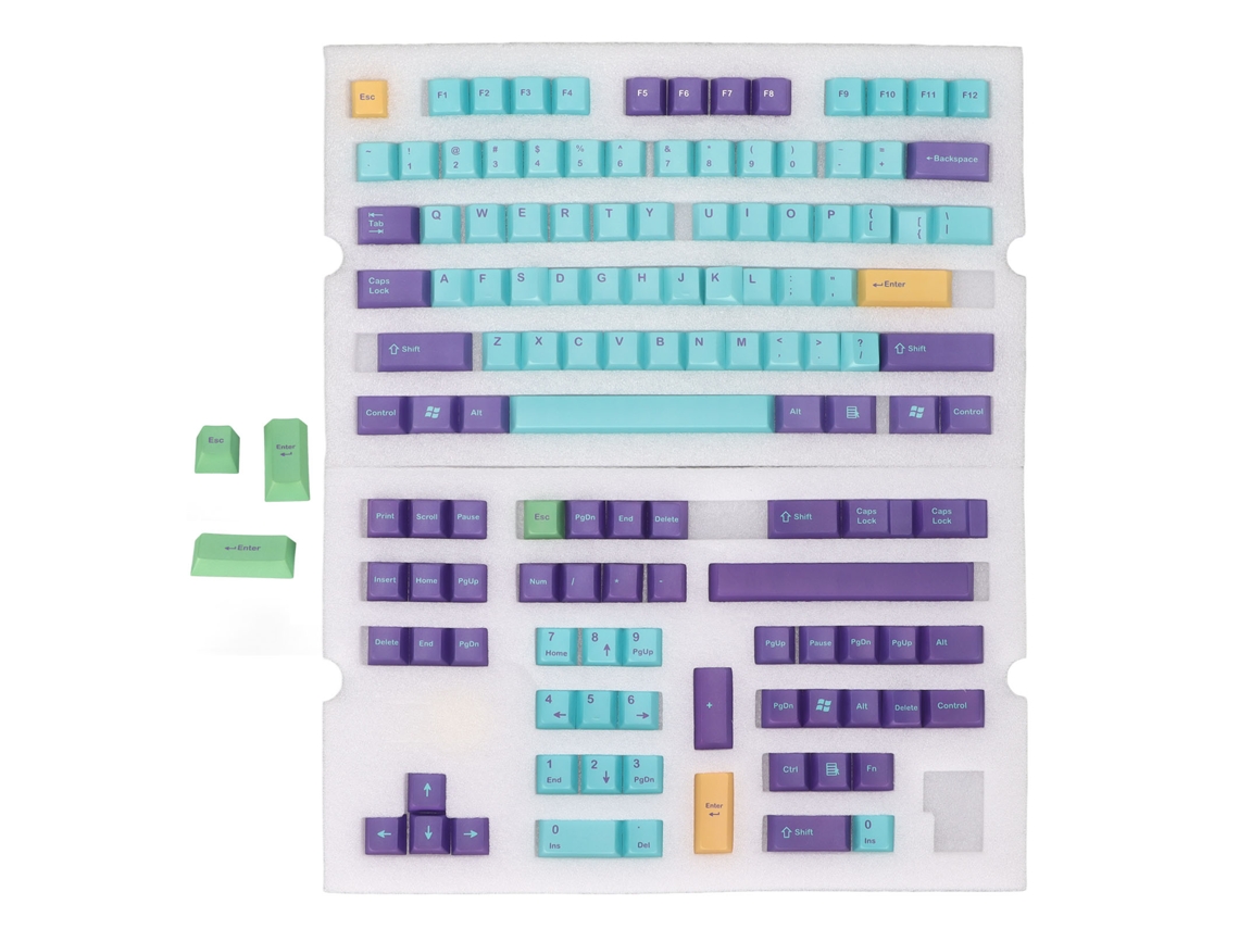 Pbt Keycaps 150 Teclas Teclado Mecânico