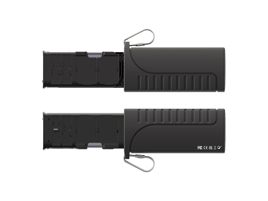 Multifunctional Memory Card Reader Storage Box 2-in-1 5gbps High-speed Tf/sd Card Reader Carrying Case Holder Type-c Interface Ip54 Waterproof