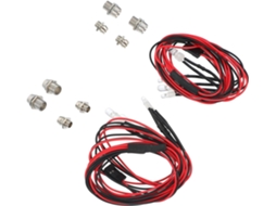 2 1:10 8 Luzes Led Para Carro Rc, Conjuntos