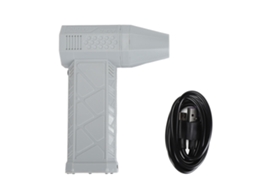 Handheld Turbine Jet Blower 130000 Rpm Brushless Motor Type C Qc15w Gray