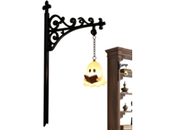 Luminária De Leitura Vintage Fantasma Para O Halloween Com Led A Bateria
