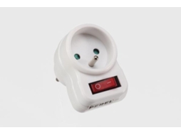 Adaptador Com Interruptor On/off 1 Tomada Tomada Francesa Velleman