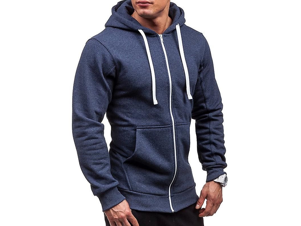 2026 chaqueta para Hombre Con Cremallera Y Capucha Sudadera Chaqueta Superior para Otoño e Invierno Casual Al Aire Libre Diario