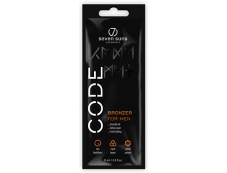 Bronzeador 7SUNS Code Bronzer for Men (15 ml)
