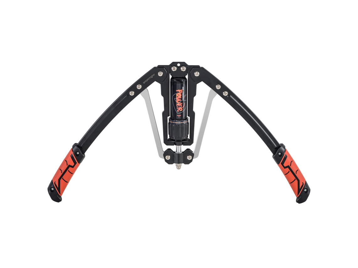 Power Twister 10-200 Kg Acionamento De Braço Máquina De Acionamento Hidráulico Ajustável 43 X 16 X 5 Cm Preto + Vermelho