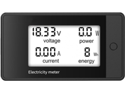 Medidor Digital 20a/50a/100a/200a, Voltímetro Dc8-100v, Amperímetro