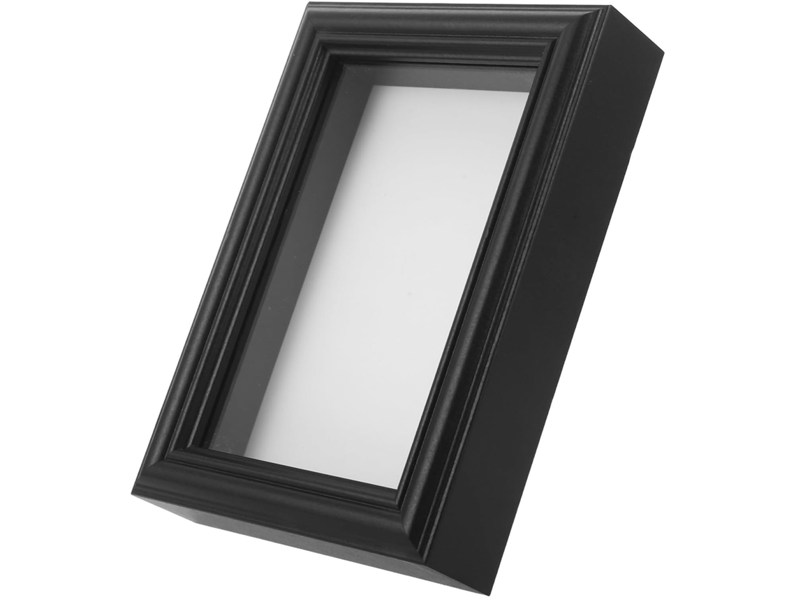 Caixa Vidro Transparente Espécimes Insetos 10x15 Moldura Dupla Exibição Ideal Escritório Parede Cm GOKOCO