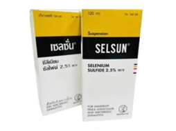 Shampoo Anticaspa - Selsun Sulfure 2,5% - 2 X 120 Ml - Anti-caspa - Anti-queda De Cabelo