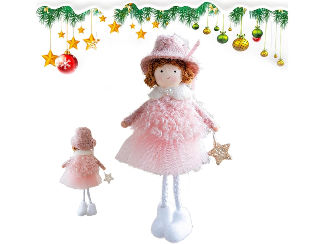 Enfeites De Anjo: Pingente De Anjo De Pelúcia Fofo |
