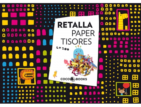 Livro Retalla Paper Tisores de La Zoo (Espanhol)