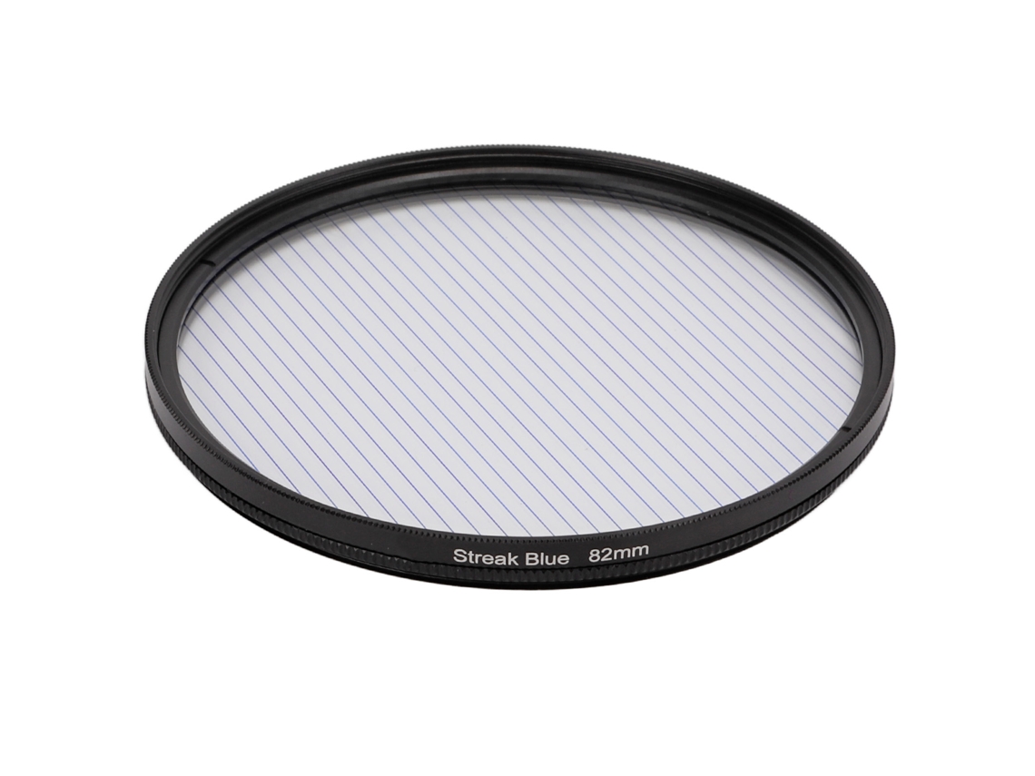 Junestar 82mm Streak Effect Digital Camera Filter Lens Cinematic Effect Lens Filter For Fujifilm Blue Streak LAXISCREED