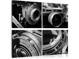 Quadro ARTGEIST Vintage Cameras (40 x 40 cm)