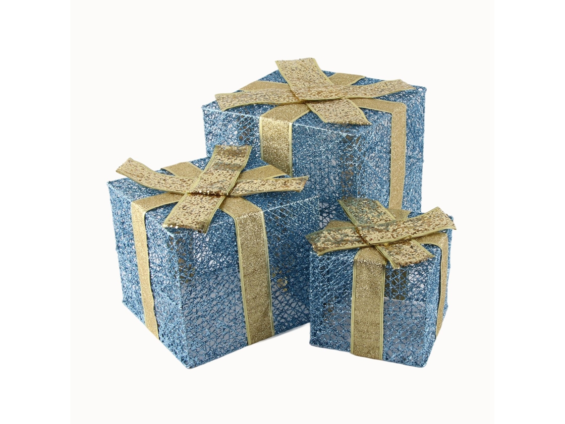 Caixa de Ferro para Natal com Design Artístico de Natal LAXISCREED