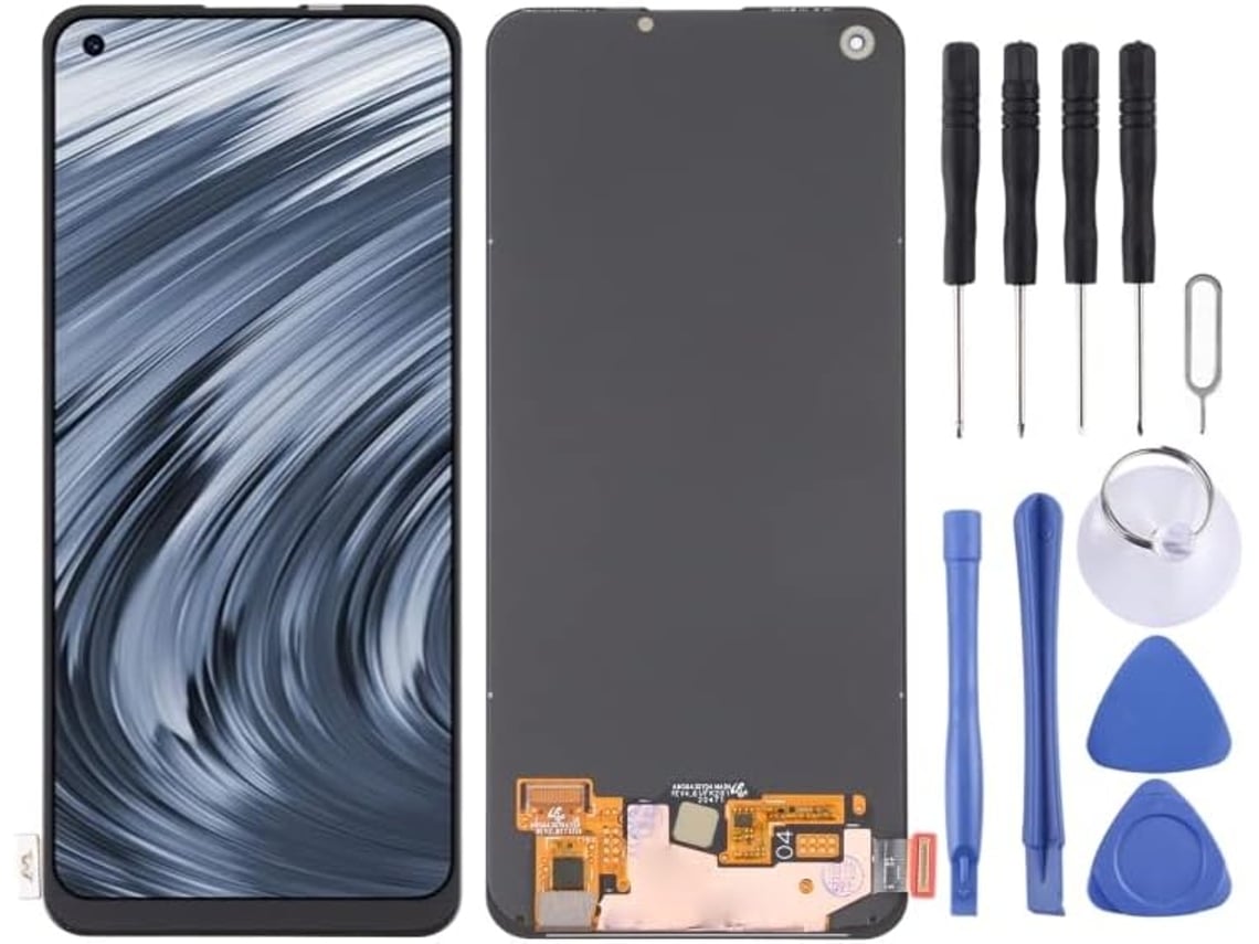 Conjunto Completo De Lcd E Digitalizador Para Celular Em Material Super Amole.