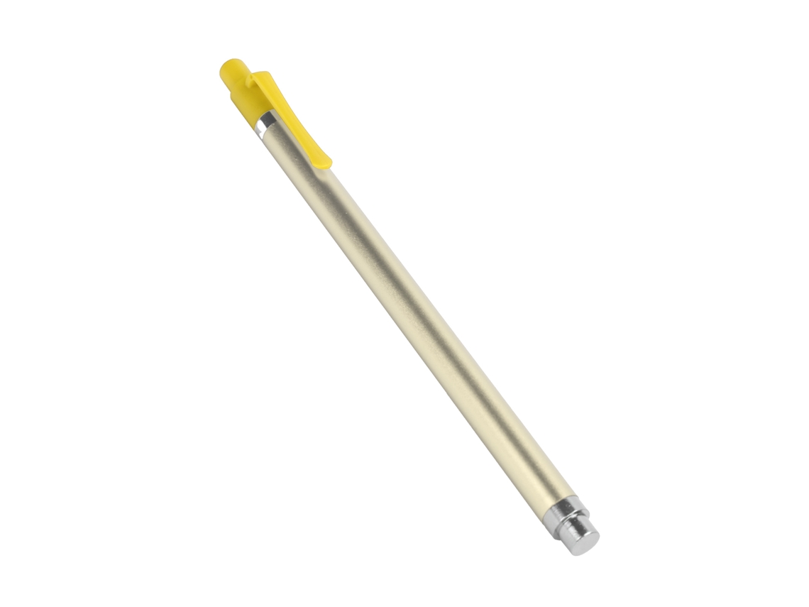 Lápiz táctil capacitivo portátil para teléfonos y tabletas iOS, Samsung, Huawei, amarillo | S/MARCA