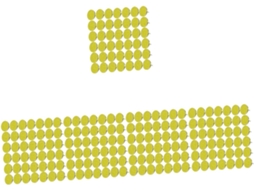Conjunto De 250 Tachas Refletivas Para Camping, Marcadores