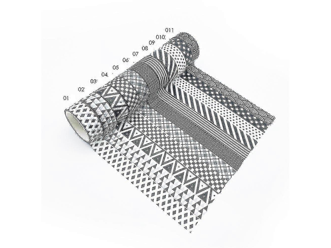 Fita washi, 11 rolos de fita adesiva, fita adesiva decorativa para scrapbooking, artesanato, Slowmoose de Ação de Graças