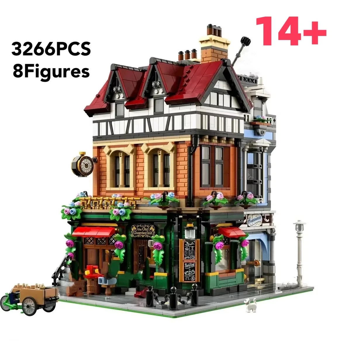 Joias Em Blocos De Montar Com Maquetes De Ruas Britânicas, Um Ótimo Presente De Natal.