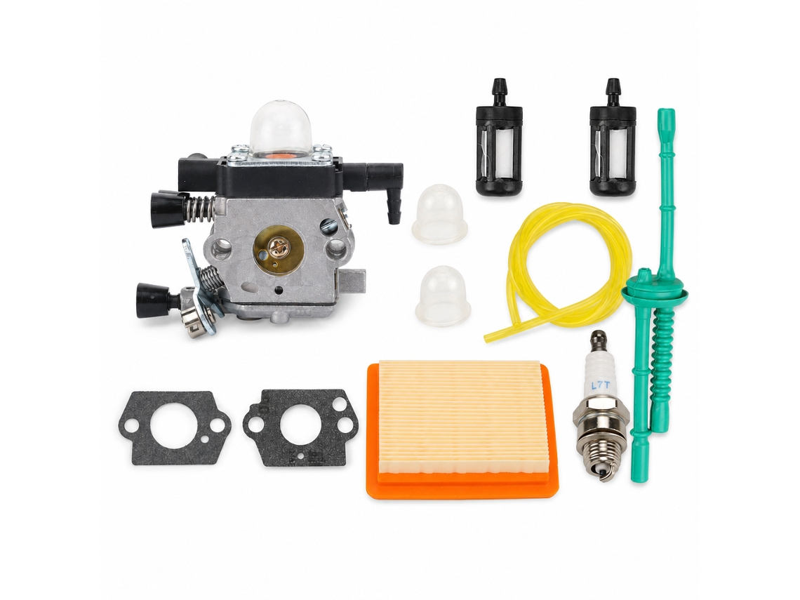 Kit De Carburador Compatível Com Stihl Mm55 E Mm55c, Zama C1q-s202, Referência 4601-120-0600_syn
