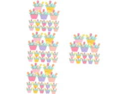 80 Peças De Pregos Decorativos Cortiça Em Formato Flor, Encaixe