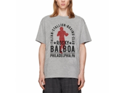 Rockinstone Rocky Movie Balboa Boxing Club Heather Gray Adult T-shirt Size:xxl