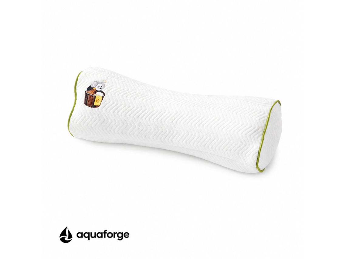 Almofada Cervical Ergonómica Algodão Respirável 33 X 13 X 10 Cm