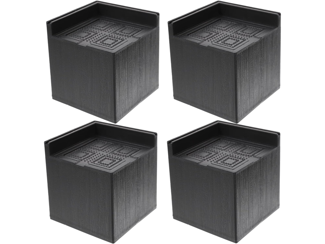 Conjunto de 2 peças de deslizadores de suporte para mesas de escritório, acessórios de plástico para mesas reclináveis.