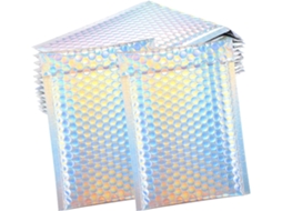 12 envelopes acolchoados, envelopes pequenos acolchoados, embalagem para envio em PE e PET, proteção, fecho com chave.