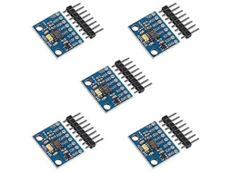 5 Peças 291 Adxl345 Módulo Digital De 3 Eixos Acelerado Com Inclinação Para Transmissão Iic/spi Slowmoose